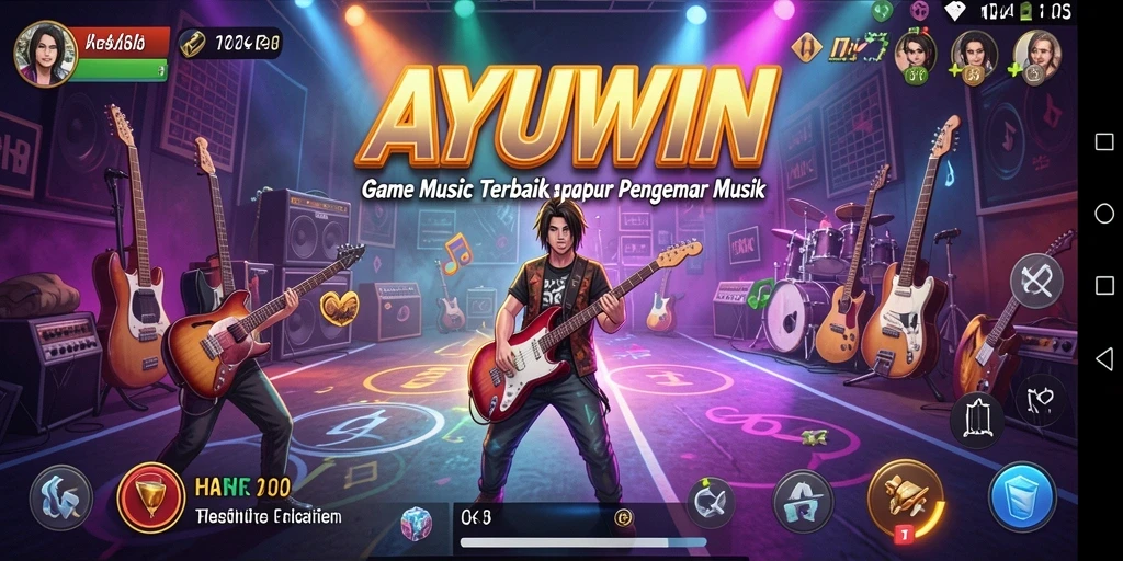 Tampilan gameplay AYUWIN yang seru dan interaktif.