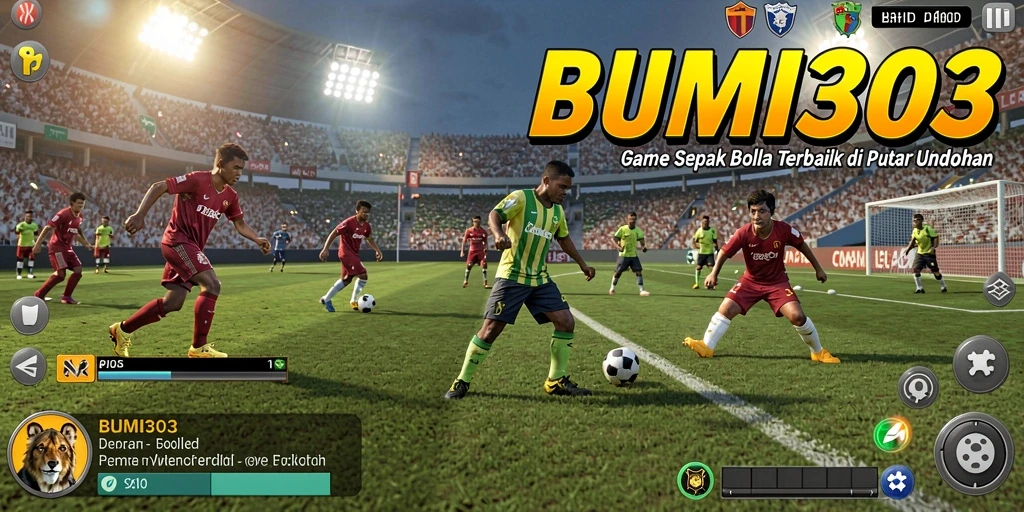 Tampilan menarik dari gameplay BUMI303 yang memukau.