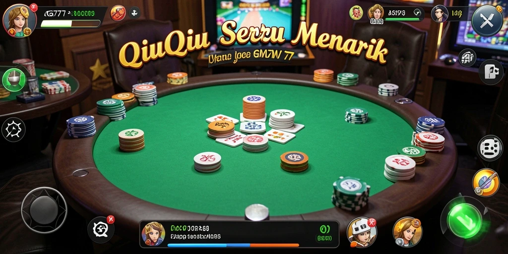 Tampilan gameplay QiuQiu yang menarik dan seru di GM777.
