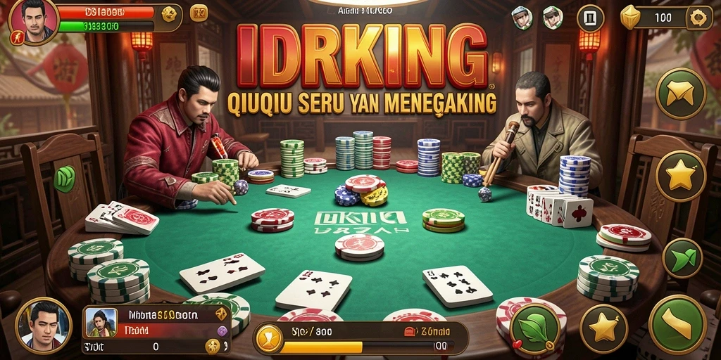 Tampilan gameplay QiuQiu yang seru dan mengasyikkan.