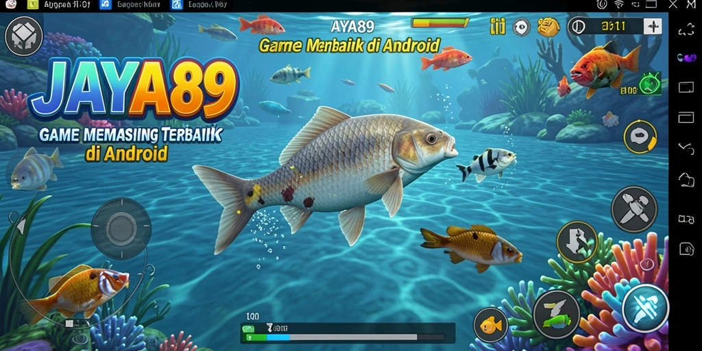 Screenshot gameplay JAYA89 menampilkan pengalaman memancing yang menegangkan dan indah.