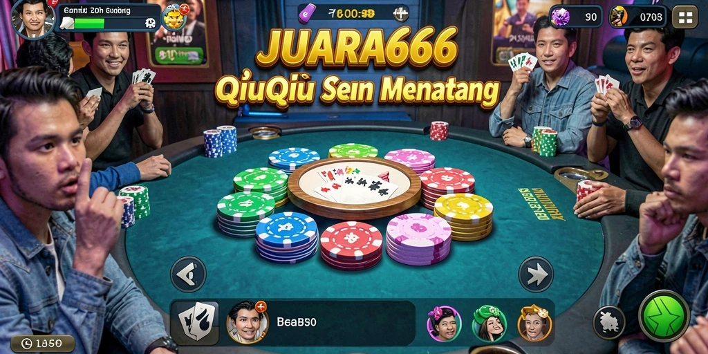 Tampilan gameplay JUARA666 yang seru dan penuh warna.