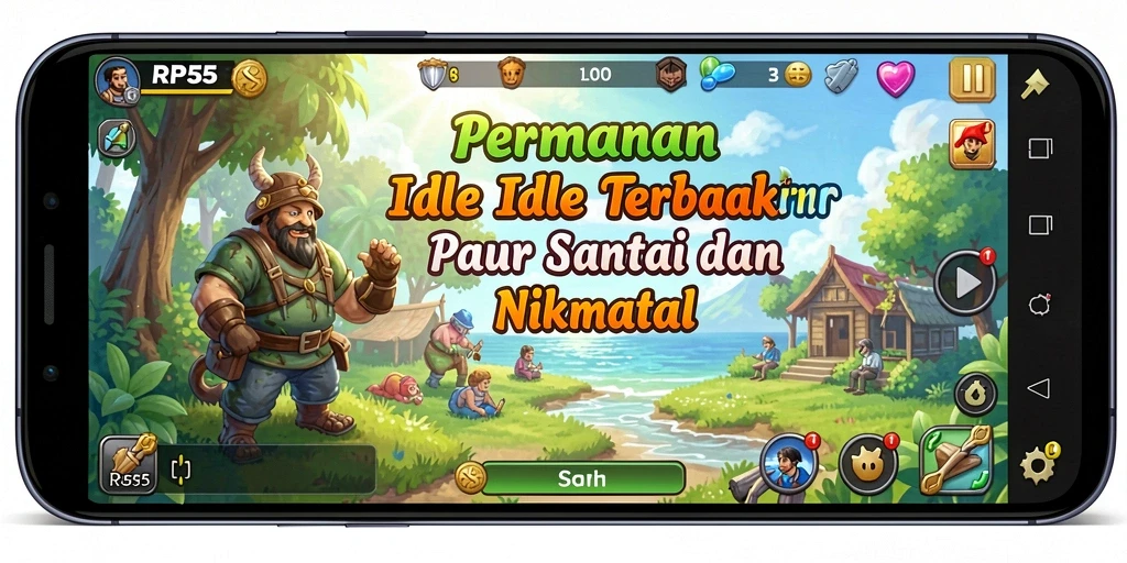 Tampilan gameplay RP55 yang menarik dan mengasyikkan.