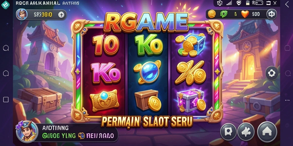 Tampilan gameplay RPGAME yang menarik dan penuh warna.