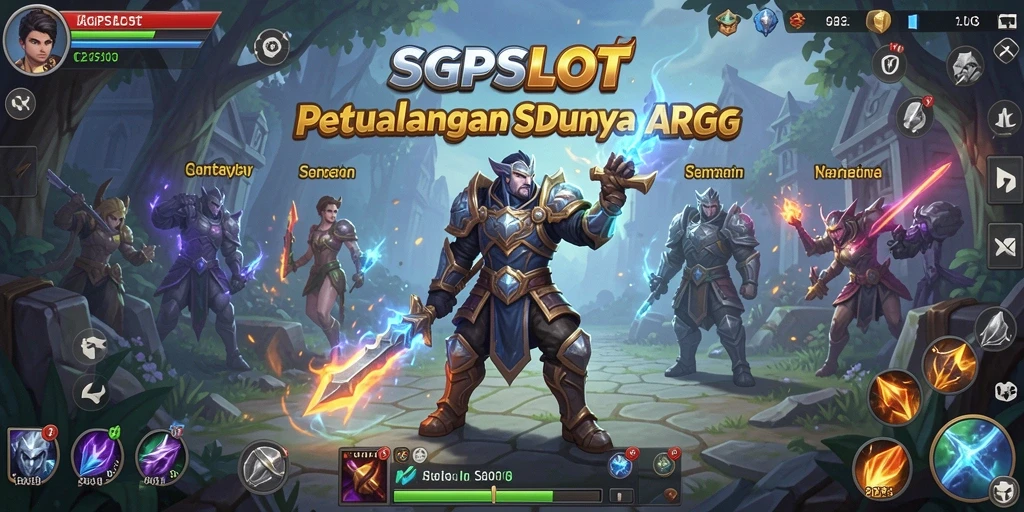 Screenshot utama SGPSLOT menampilkan aksi pertarungan yang mendebarkan.