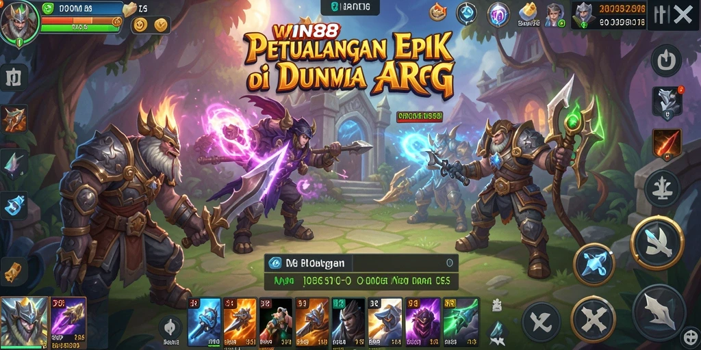 Tampilan gameplay <strong>WIN88</strong> yang mendebarkan dan grafis berkualitas tinggi.